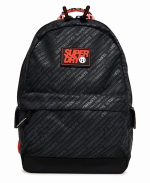 Superdry S Boy Montana Férfi Hátizsák Fekete | XCFIN0528